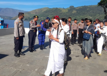 Polres Samosir Amankan Festival Wisata Edukasi Leluhur Batak