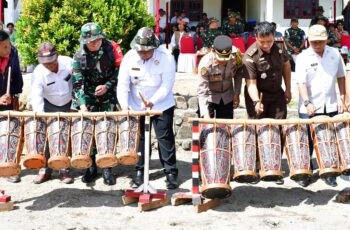 Program TMMD Merupakan Program Lintas Sektoral, Seluruh Pembiayaan Kegiatan Dukungan APBD Thn 2024 Pemkab Samosir