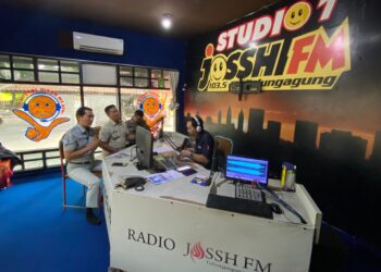 Jasa Raharja Bersama Tim Pembina Samsat Tulungagung,  Sosialisasikan Program Pembebasan Pajak Daerah Tahun 2024.