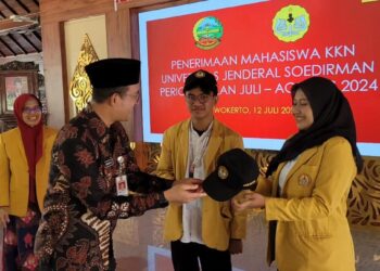 Pj Bupati Banyumas Terima Mahasiswa Program KKN Unsoed