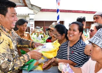Ini Bukan Pertama Kali, Bupati Samosir Gelar Gerakan Pangan Murah di 3 Kecamatan