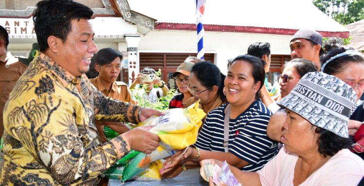 Ini Bukan Pertama Kali, Bupati Samosir Gelar Gerakan Pangan Murah di 3 Kecamatan