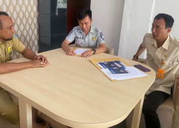 Gelorakan PESPA METIQ, Jasa Raharja dan Tim Pembina Samsat Probolinggo Kota Sambangi Badan Pengelolaan Keuangan dan Aset Daerah Kota Probolinggo.