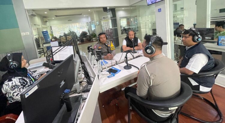 Press Release: Sosialisasi Operasi Patuh Semeru 2024 oleh Polres Jember di Radio RRI Pro1