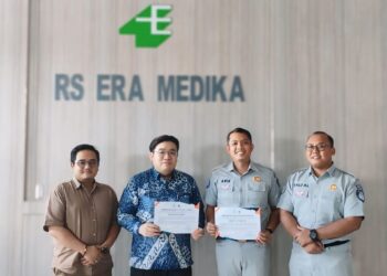 Dukung Optimalisasi SWDKLLJ & Pendapatan Asli Daerah Serta Peningkatan Pelayanan Korban Laka Lantas, RS Era Medika Tandatangani Pernyataan Komitmen