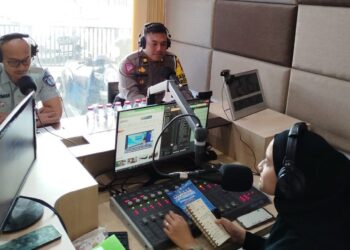 Sosialisasi Operasi Patuh Semeru 2024 oleh Polres Jember di K Radio Jember
