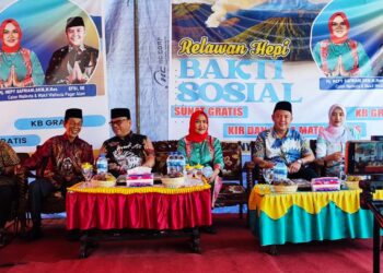 Bakti Sosial Relawan Hj. Hepy Sapriani, SKM.,M.Kes dan Efsi, SE Mengadakan Bakti Sosial di Dempo Selatan Kota Pagar Alam, Calon Wali Kota dan Wakil Wali Kota, Periode 2024-2029