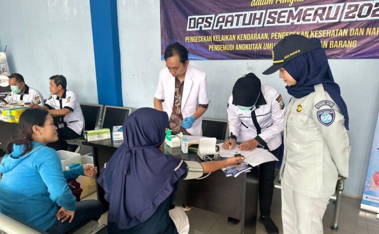 Pastikan Calon Penumpang, Supir dan Kru Bus dalam Kondisi Sehat, Jasa Raharja Gelar Pengobatan Gratis