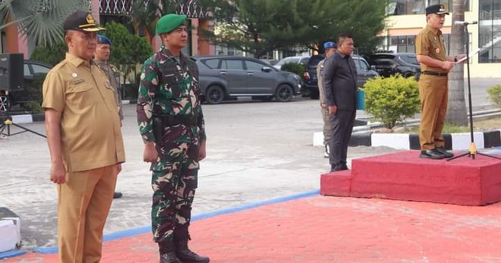Semarakkan HUT RI ke 79, Pemkab Padang Lawas Utara Canangkan Partisipasi Dukungan Gerakan Pembagian 10 Juta Bendera Merah Putih