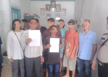 Bhabinkamtibmas Polsek Onanrunggu Memediasi Pelaku Pencurian Ayam