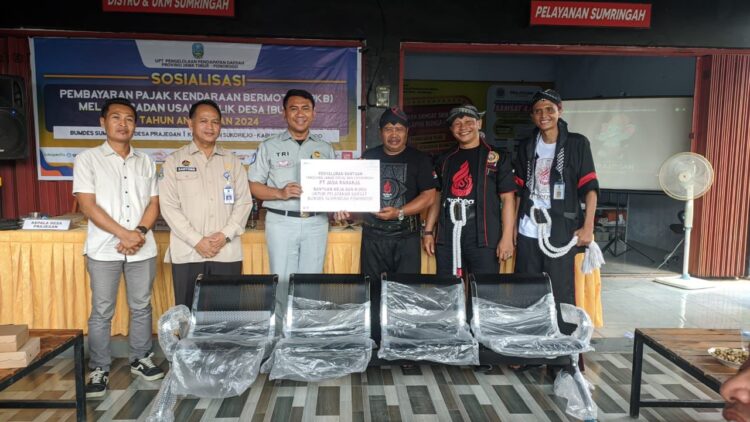 PR Jasa Raharja Serahkan Bantuan TJSL kepada Bumdes Sumringah Kecamatan Sukorejo Kabupaten Ponorogo