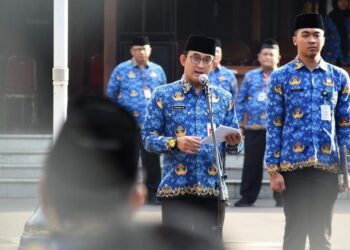 Pimpin Apel KORPRI, Pj. Bupati Banyumas Ajak Kerja Gaspol