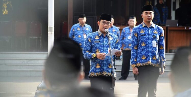 Pimpin Apel KORPRI, Pj. Bupati Banyumas Ajak Kerja Gaspol