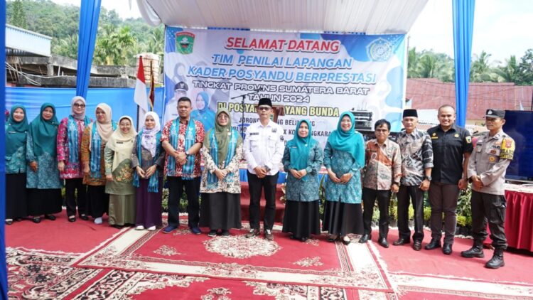Kader Posyandu Terintegrasi Sayang Bunda Berhasil Memasuki Nominasi 6  Besar Kabupaten Tingkat Provinsi Sumbar, Masyarakat dan Pemda Apresiasi