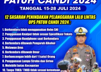 Polres Purbalingga Gelar Operasi Patuh Candi 2024, Ini 12 Sasaran Penindakan