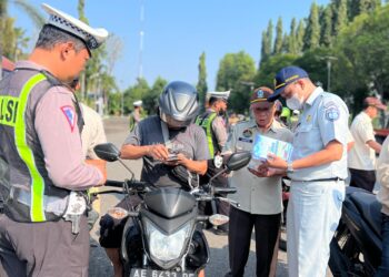 Pekan Kepatuhan, Patuh Berlalu Lintas dan Patuh Administrasi Kendaraan Bermotor, Jasa Raharja Madiun Ikuti Operasi Bersama