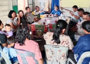 8 Desa Lokasi Cooling System Bhabinkamtibmas Polres Samosir Dimasa Tahapan Pemilukada 2024