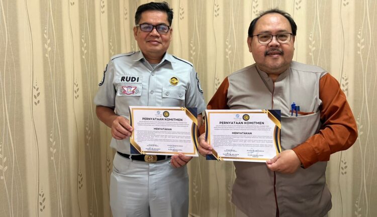 Sepakat Dukung Peningkatan PAD dan Maksimalkan Pelayanan Korban Laka Lantas, JR dan RSI Madiun Tandatangani Komitmen Bersama