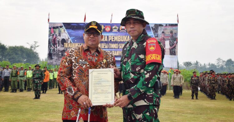 Sekda Banyumas Buka TMMD Sengkuyung III 2024 Kodim Banyumas