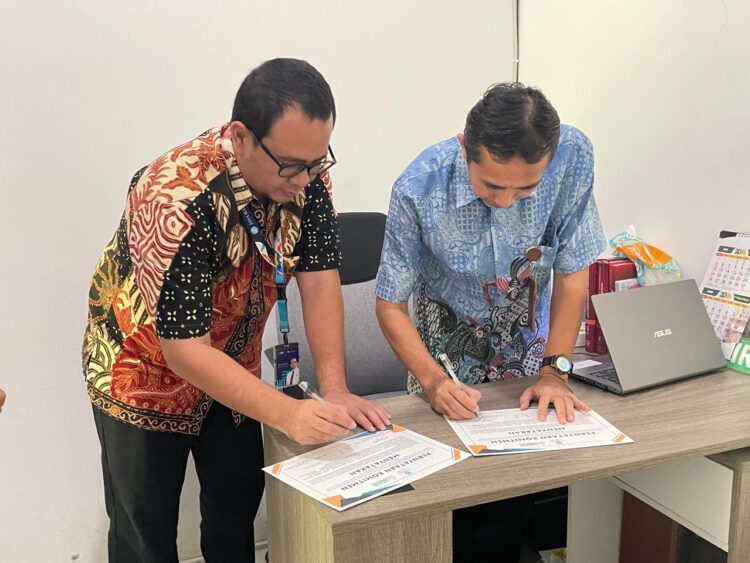 Jasa Raharja Kediri Teken Penandatanganan Komitmen Bersama Rumah Sakit Umum Lirboyo Kota Kediri