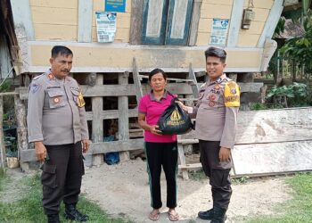 Bakti Sosial dan Cooling System Polres Samosir, untuk Redakan Suhu Politik Pilkada 2024