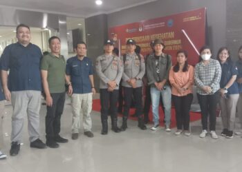 Polres Samosir Amankan Bakal Calon Bupati dan Wakil Bupati Samosir Saat Jalani Tes Kesehatan di Medan