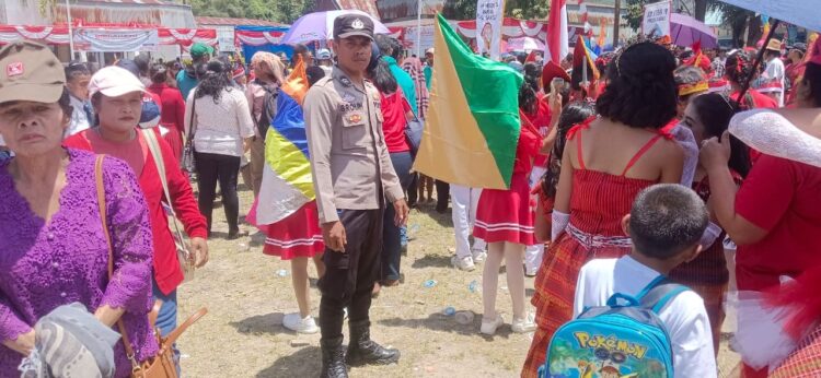Cipta Kondisi dan Pengamanan Ketat Polres Samosir Menjelang dan Saat Perayaan Hari Kemerdekaan RI ke-79