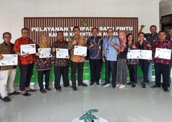 Kemenag Banyumas sabet 9 Penghargaan dari Kemenkeu RI