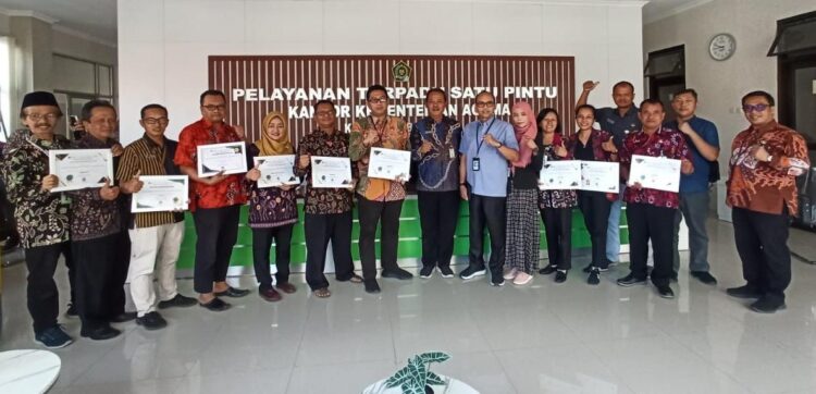 Kemenag Banyumas sabet 9 Penghargaan dari Kemenkeu RI