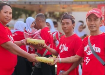 Dealer Markoni Cikalong Jati Sari Karawang Rayakan HUT RI Ke – 79 di Halaman Dealer