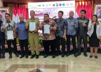 Pemkot Jakarta Utara Lakukan  Penandatanganan Nota Kesepakatan Bersama Pendataan Antrian Angkutan Petikemas, Pool Kontainer dan Transportasi Dari dan Ke Pelabuhan