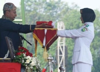Pj Bupati Subang Sebagai Inspektur Upacara HUT RI Ke 79