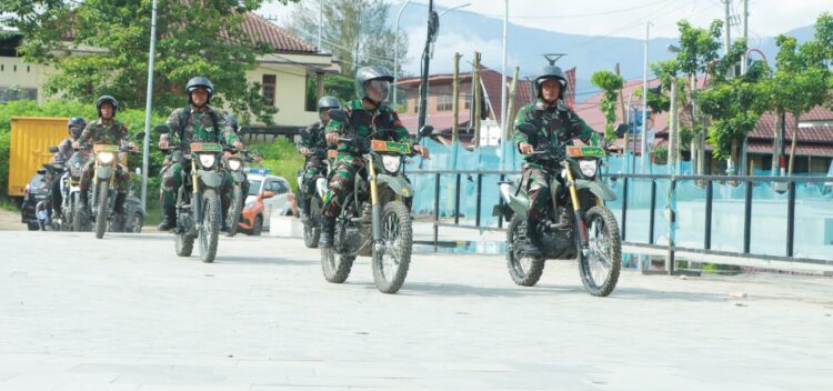 TNI-Polri dan Aparat Terkait Gelar Patroli Show of Force: Ciptakan Kondisi Aman di Tahapan Pilkada Serentak 2024 di Samosir