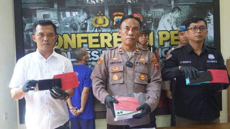 Polsek Karangmoncol Ringkus Residivis Kasus Pencurian