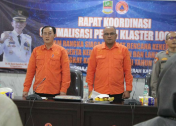 BPBD Kabupaten Bekasi Optimalisasi Peran Klaster Logistik Dalam Rangka Siaga Darurat
