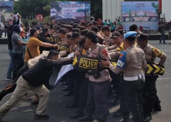 Jelang Pilkada 2024, Polresta Banyumas Gelar Simulasi Sispamkota