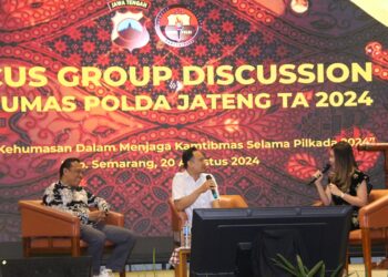 FGD Polda Jateng: Sinergi Humas dan Media untuk Pilkada 2024 yang Damai