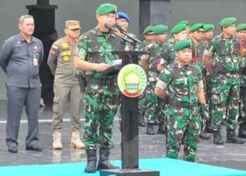 Apel Gelar Pasukan Kesiapan Pengamanan Pilkada Serentak Tahun 2024 di Wilayah Korem  031/WB