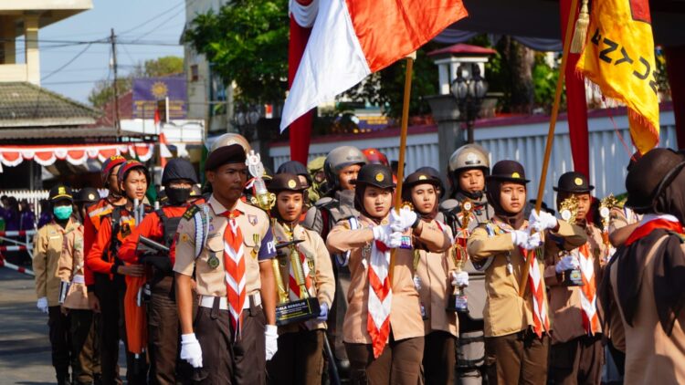 Tumbuhkan Minat Calon Anggota : 18 Satuan Karya Banyumas Unjuk Ketrampilan