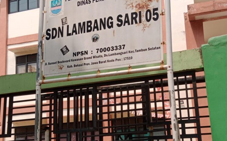 Kepala SD Negeri Lambangsari 05, Kabupaten Bekasi Didiga Korupsi Dana BOS Thn 2022-2023