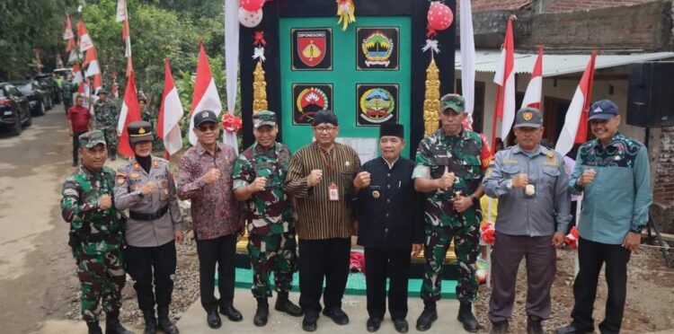 TMMD Desa Suro Kalibagor Berhasil Bangun Akses Jalan Pendidikan dan Pertanian