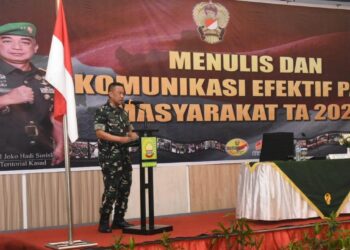 Anggota Kodim 0322/Siak Ikuti Peningkatan Kemampuan Menulis dan Komunikasi Sosial Efektif pada Masyarakat Tahun 2024