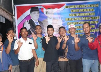 Relawan Pembela Keadilan Rakyat, Deklarasi Dukung Paslon Nomor 3 (H.M ALi Yusuf Siregar – Bayu Sumantri Agung) Jadi Bupati & Wakil Bupati Deli Serdang 2025-2030