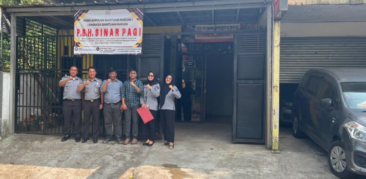 PBH Sinar Pagi Apresiasi Kinerja Tim Verifikasi Faktual OBH Thn 2024 Dari Kanwil Kemekum HAM Jawa Barat