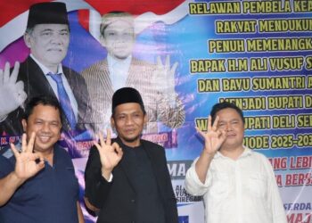 Pemuda Pakpak Indonesia Dukung Penuh dan Siap Menangkan Pasangan Calon Bupati Ali Yusuf Siregar (AYS) dan Bayu Agung Sumantri ( BSA)  sebagai Calon Wakil Bupati Deli Serdang