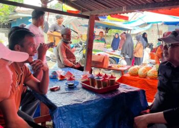 Pjs Bupati Solok Akbar Ali Kunjungi Pasar Tradisional Guguak