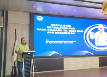 Sekda Banyumas Ingatkan Netralitas dan Core Values ASN BerAKHLAK di Lingkungan RSUD Ajibarang