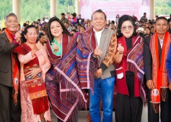 Pomparan Toga Aritonang Se Tapanuli Utara Doakan Satika-Sarlandy Menjadi Pemenang Pilkada Taput