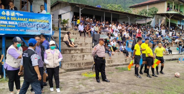 Pengamanan Ketat Operasi Mantap Praja Toba, Operasi Hatra Toba dan Pertandingan Sepak Bola Di Wilayah Hukum Polres Samosir