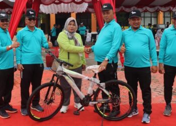 Pemkab Paluta Melaksanakan Upacara Peringatan HAORNAS Ke – XLI, Dengan Tema ” Ayo Berolahraga, Bersatu Kita Juara “